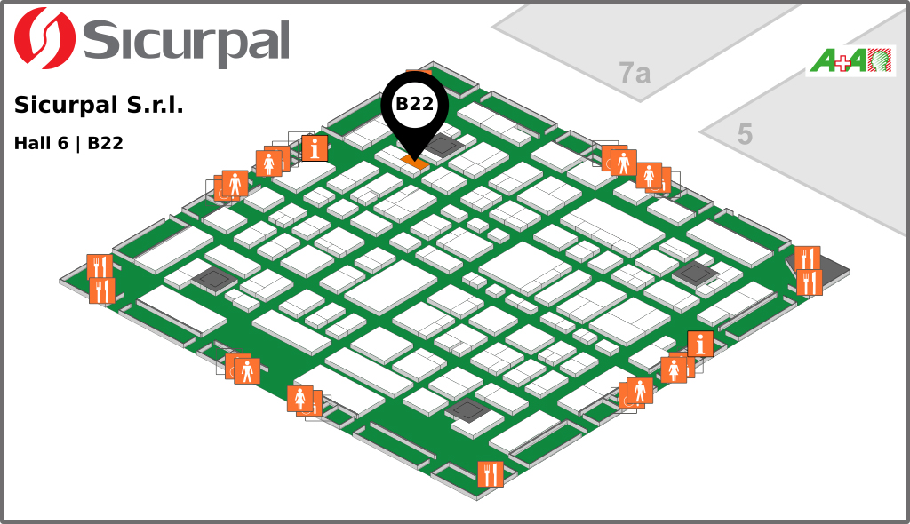 Sicurpal stand B22, Hall 6